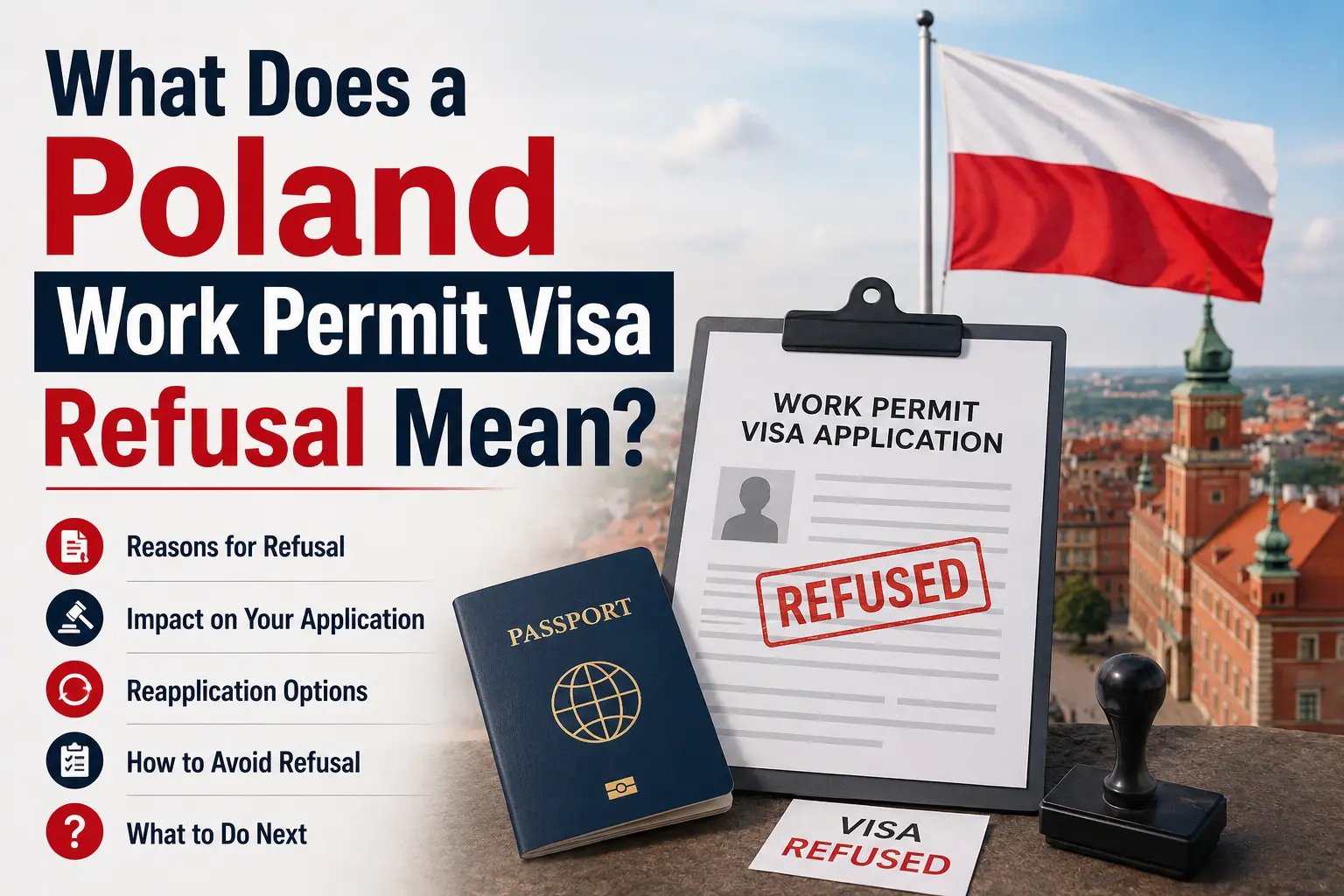 What Does a Poland Work Permit Visa Refusal Mean?